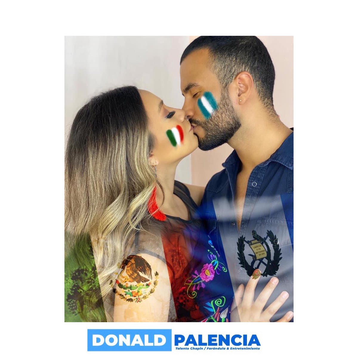 DonaldPalencia's tweet photo. Llenos de amor, así celebraron @HANCEROFICIAL y @gabyluna92 la independencia de #Guatemala y #México https://t.co/FCqJjyOJDd