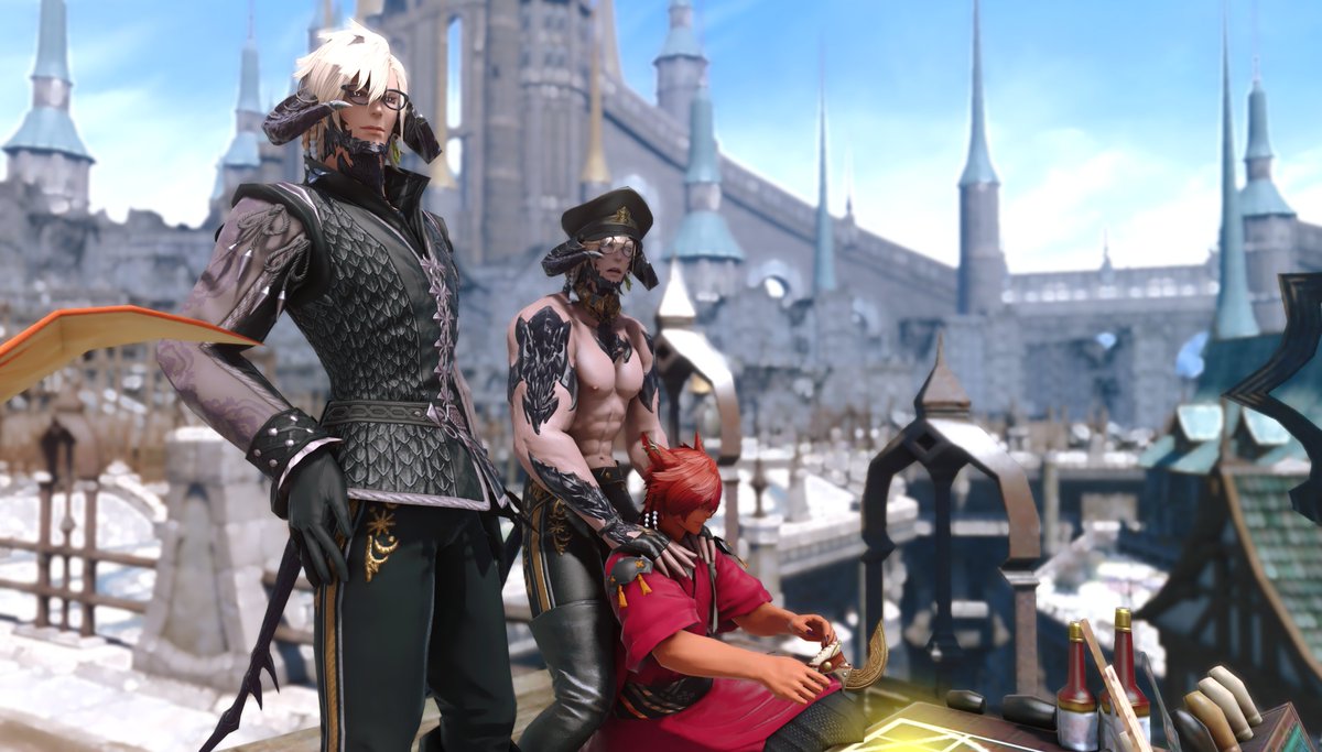 BaeBurnExpress's tweet photo. Hard at work 💪#ffxivsnaps #GPOSERS #Aura #Xaela https://t.co/4yxY00gAUf