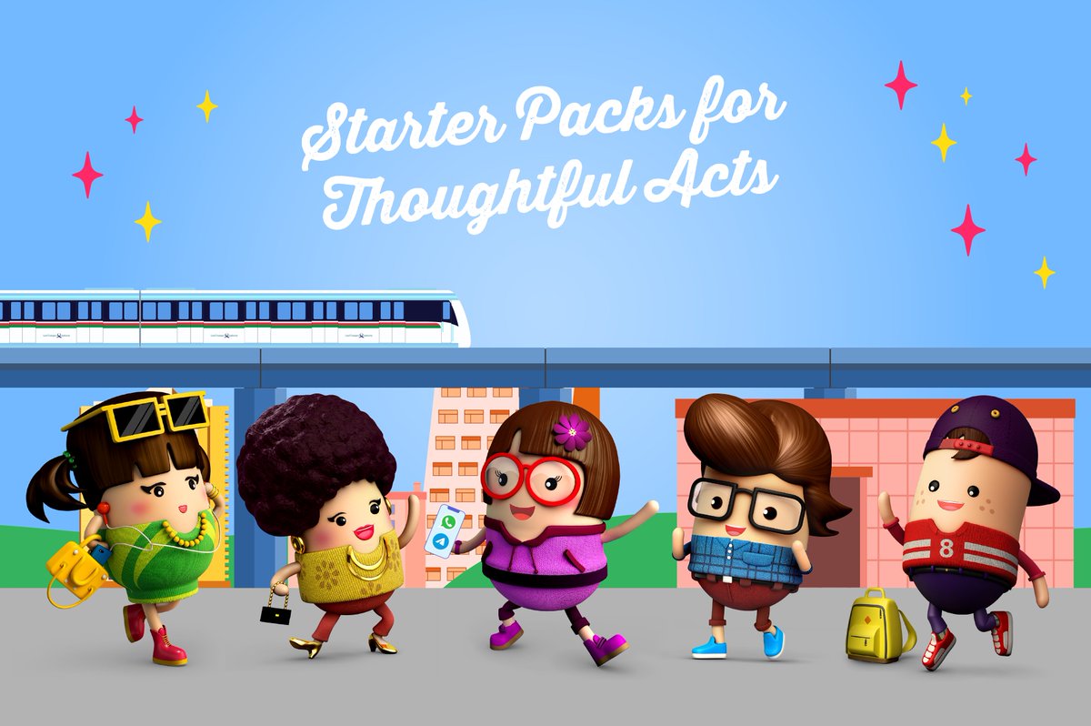 LTAsg's tweet image. Be a part of the #ThoughtfulBunch with some quick tips from our starter packs! 🕺💃 #CompleteTheLook by downloading the #ThoughtfulBunch WhatsApp and Telegram sticker pack or use them in your Instagram Stories. 😉 More: bit.ly/33ym9fC