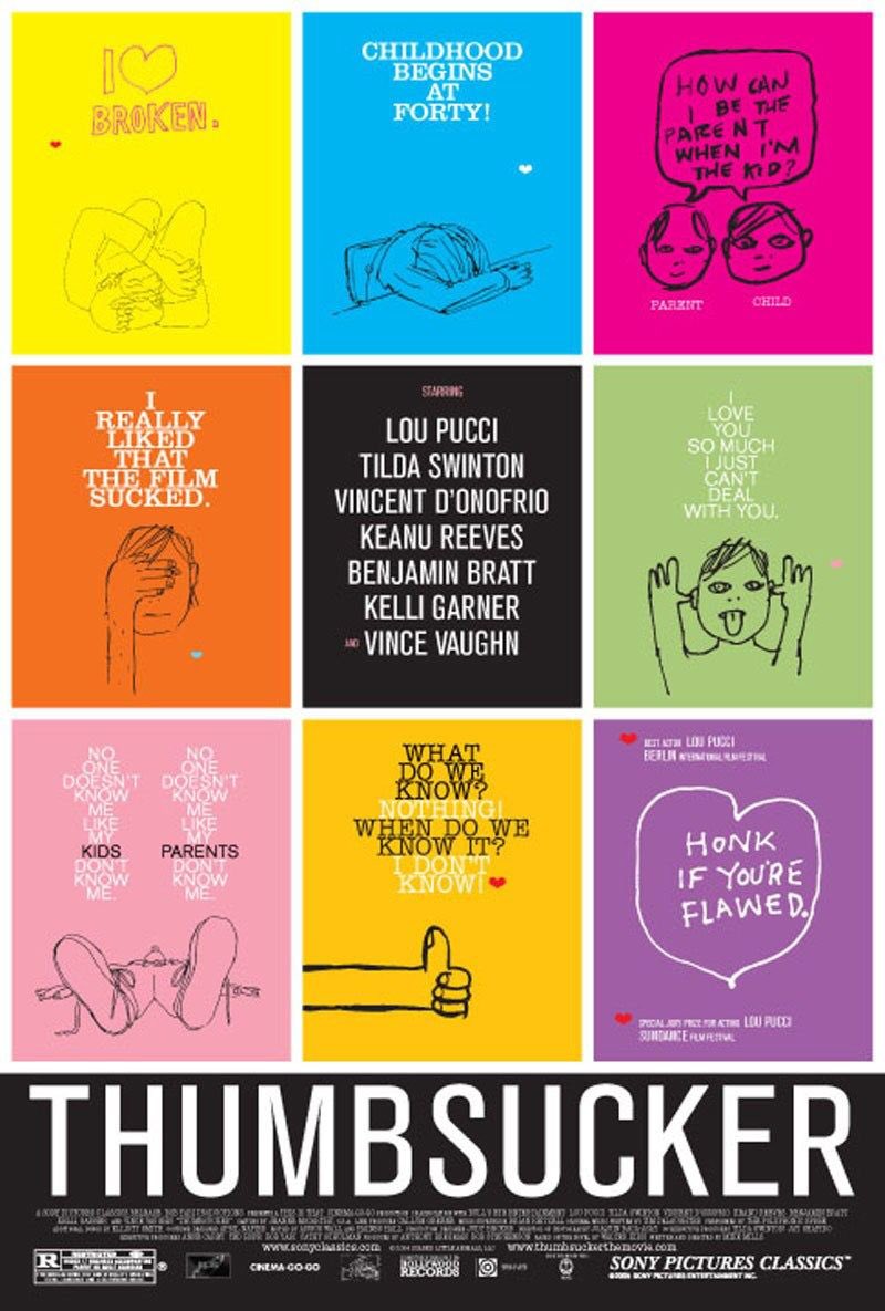 FilmNewsNos's tweet photo. 🎬MOVIE HISTORY: 15 years ago today, September 16, 2005, the movie ‘Thumbsucker’ opened in theaters!
#LouTaylorPucci #TildaSwinton #VincentDOnofrio #KeanuReeves #KelliGarner #BenjaminBratt #VinceVaughn #ChaseOfferle #KitKoenig #NancyODell #WalterKirn https://t.co/Yk6D3Ld47B