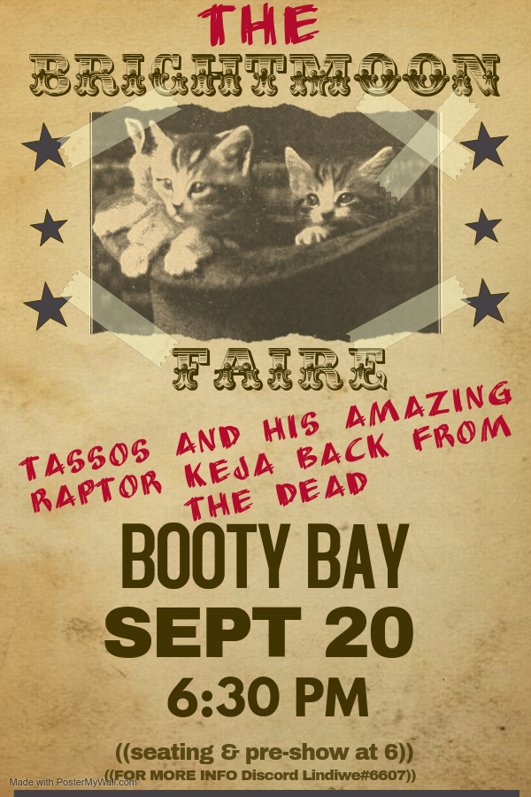 BrightmoonFaire's tweet photo. MAKE SURE YOU COME SEE US THIS SUNDAY IN BOOTY BAY FOR PIRATE DAY!! https://t.co/0fC1ZDHPfs