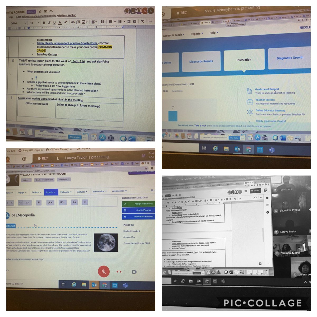 @NicoleMoneyham led the 4th grade team session with excellence today! Teacher leadership is on 🔥 @APSHAES! #joy #focused #actionoriented #collaborative #scienceintegration #excellenceinaction2020 @DrEmilyAMassey @APSHAESBrowning @DrArnoldAP_HAES @HAES_APGreen @sharnitra21