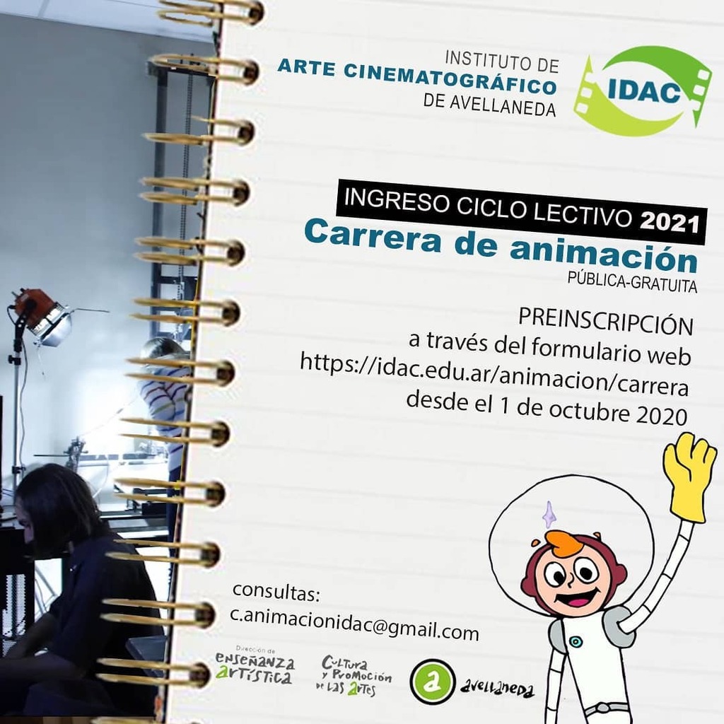 🎬En dos semanas se abren las inscripciones a la carrera de ANIMACIÓN.
.
🔥No te cuelgues bebé.
.
ift.tt/2RvKwFj