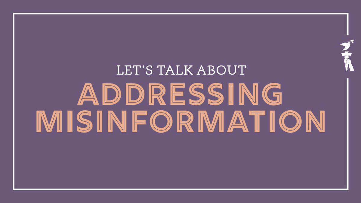 We all know social media has become a powerful tool for the dissemination of disinformation, propaganda, and  #conspiracytheories. But we can do something about it!1/4