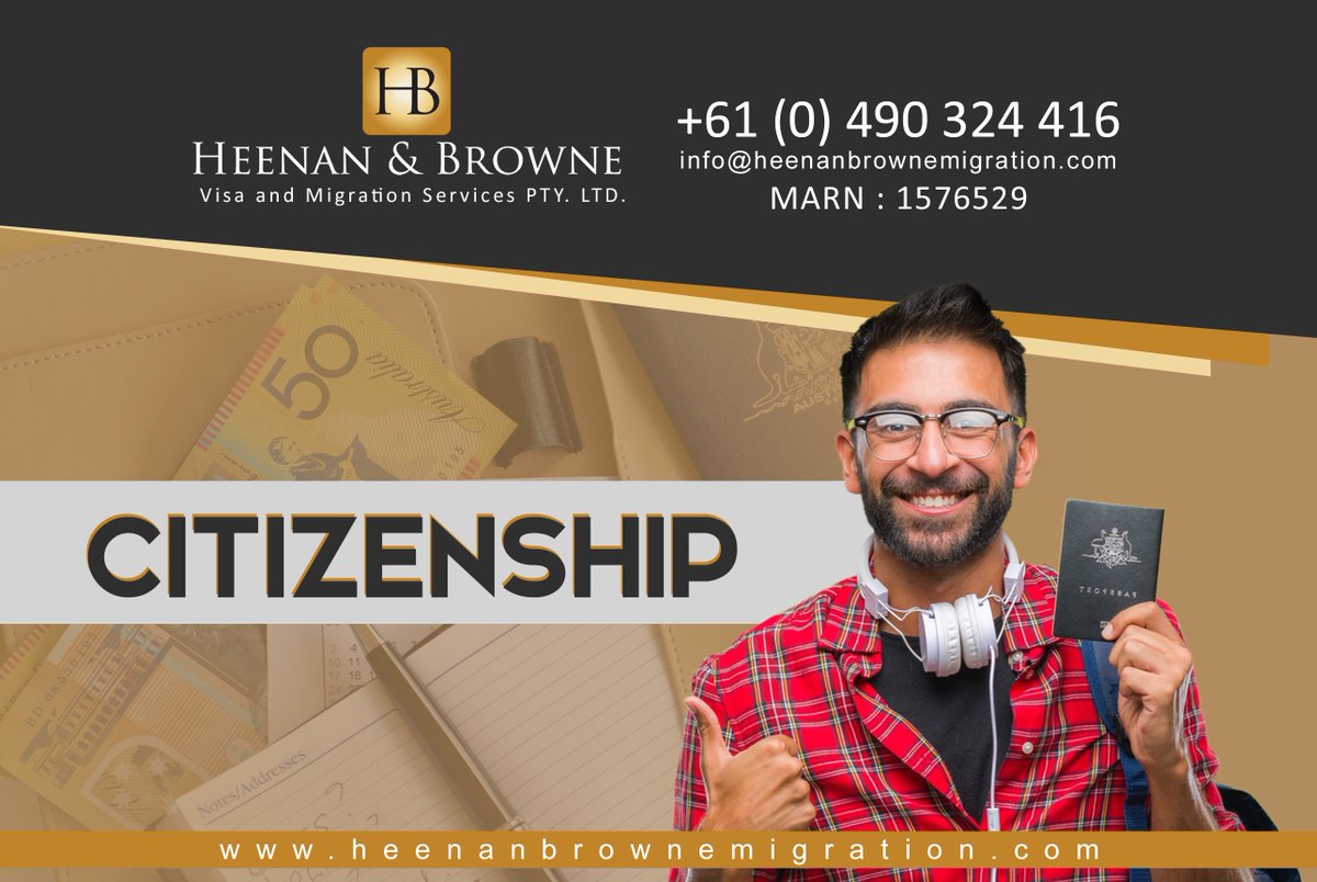 HBVisaMigration's tweet photo. Do you have any citizenship queries? Come and talk to us. Contact us on info@heenanbrownemigration.com or 0490324416 #citizenship #citizenshiprefusal
https://t.co/aRZYs9ugXi https://t.co/MdFwtfu0CO