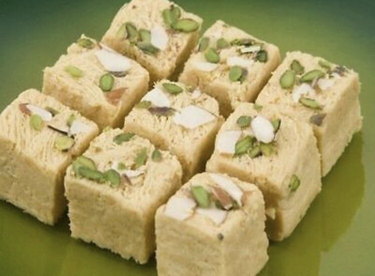 Oh you had Nature Valley bars? Well i had soan papdi! This girl was messy, all over the place but boy howdy was she delicious!