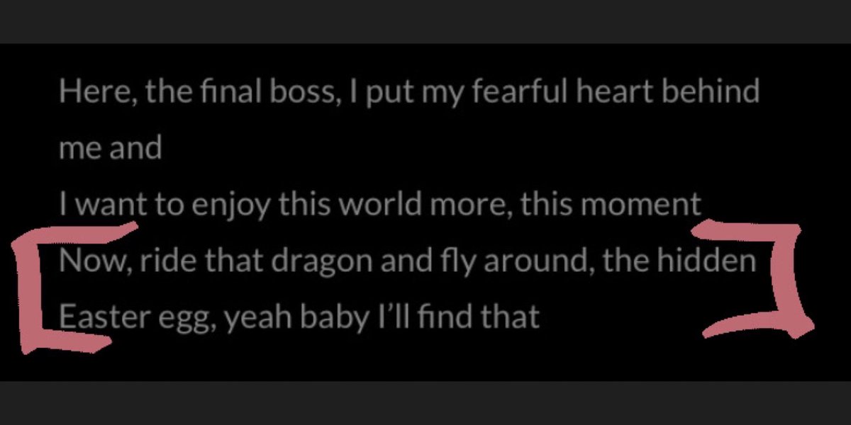 AND: in the CWJLTMA lyrics right before - in the same line - it says: “now ride that dragon and fly around”which references the dragon in Magic Island and Eternally