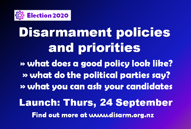PeaceMovementA's tweet photo. Election 2020: Disarmament policies and priorities, https://t.co/eXU120UIEy @marywareham @timjonesbooks #NZElection2020 #4disarmament #BanKillerRobots #landmines #banclusterbombs #NuclearBan #EWIPA #FundPeaceNotWar #welfarenotwarfare #GCOMS #PacificPawa #sipriorg https://t.co/HIS3wZU618