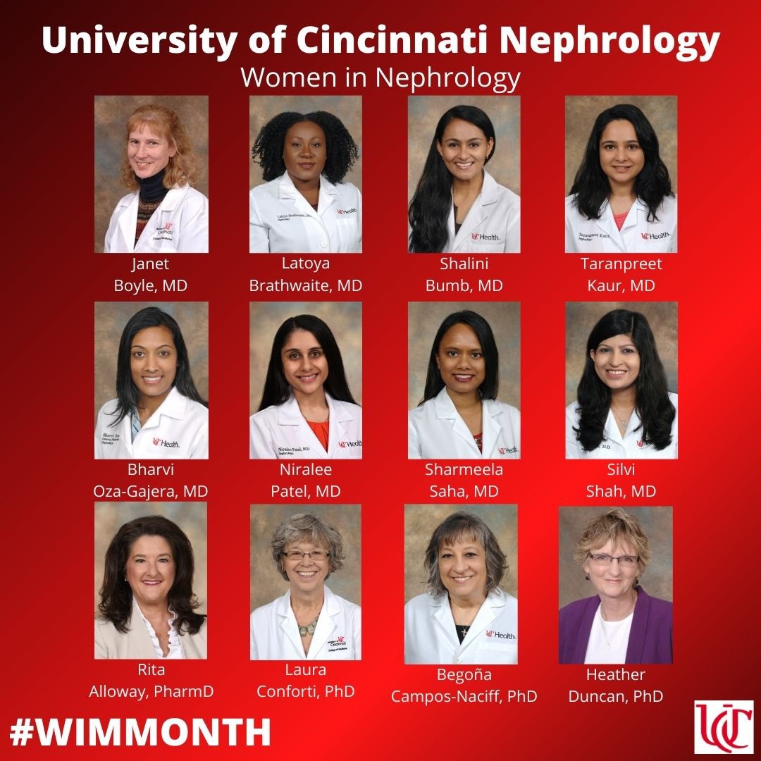 Highlighting our amazing faculty in #WIMMonth 

@womeninnephro @WIMS_UC 

#nephforward #learntolead