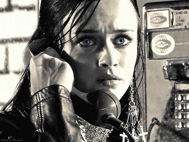 Happy birthday to Alexis Bledel, who portrayed Becky in the 2005 neo-noir film \Sin City.\ 