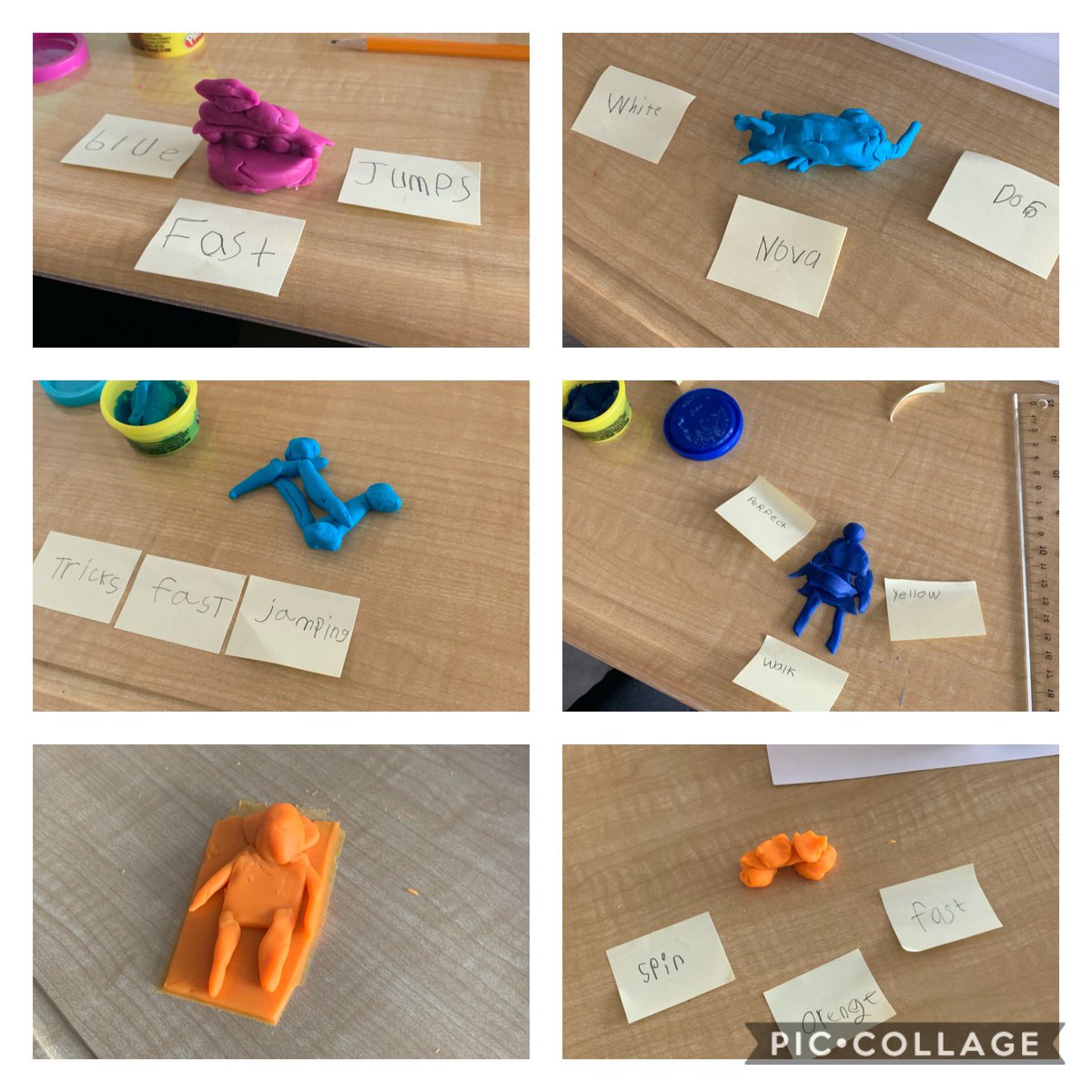MsPitoscia's tweet photo. Students were invited to build a representation of something they are good at @DesmondHDSB https://t.co/ad5cLkdVS5