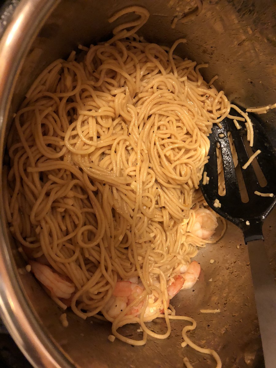 Tonight! Garlic noodles with shrimp.