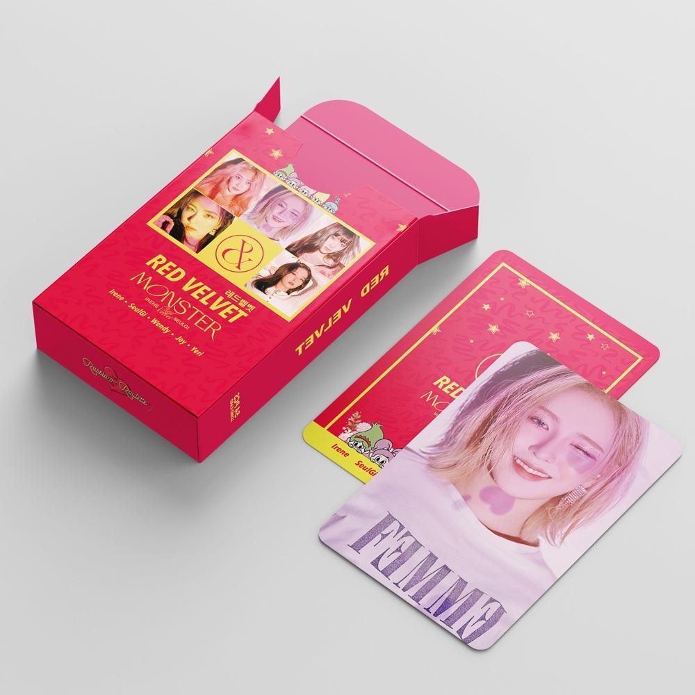  #VSPHGOs «unofficial collectibles»☆RED VELVET 54pcs lomo cards with back prints☆→88mm x 56mm→P230 set + 160 lsf (mm/luz), 190 (vis/min) (up to 5 orders)DOP→ 50% five days after reservation remaining balance when the items arriveETA→ 2-3 weeks♡ DM us to order ♡