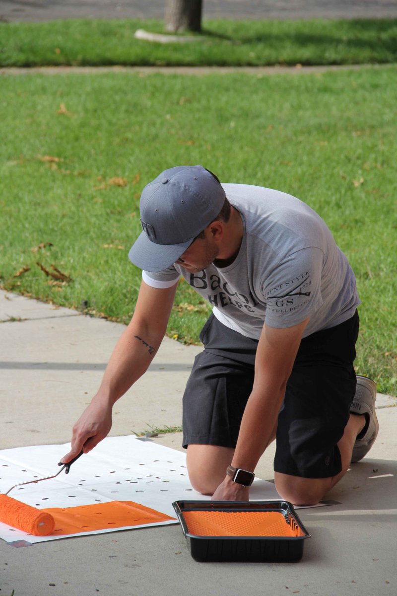 unitedwaynu's tweet photo. A few photos from this morning's #BornLearningTrail installation at the Marshall White Community Center. A huge thank you to our friends at Associated Foods for their hours of volunteer work. These trails are fun learning activities for kids and adults to do together. #LiveUnited https://t.co/PRbixVAqiV
