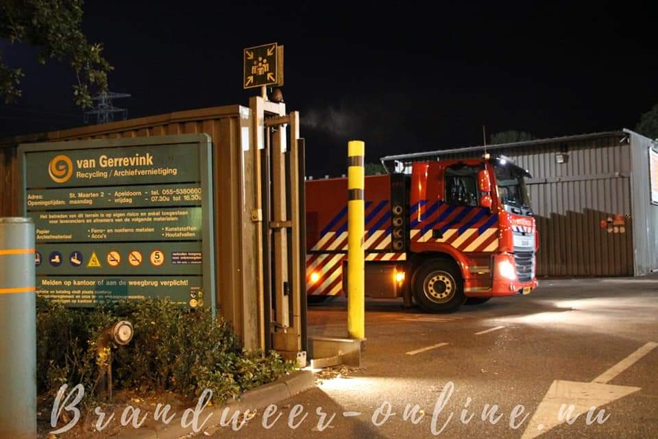 BrwApeldoorn's tweet image. 📟 Melding: Prio 1 BR industrie Gerrevink Van BV Sint-Maarten Apeldoorn
📆 Datum: 17-09-2020 
📸 Brandweer-online.nu