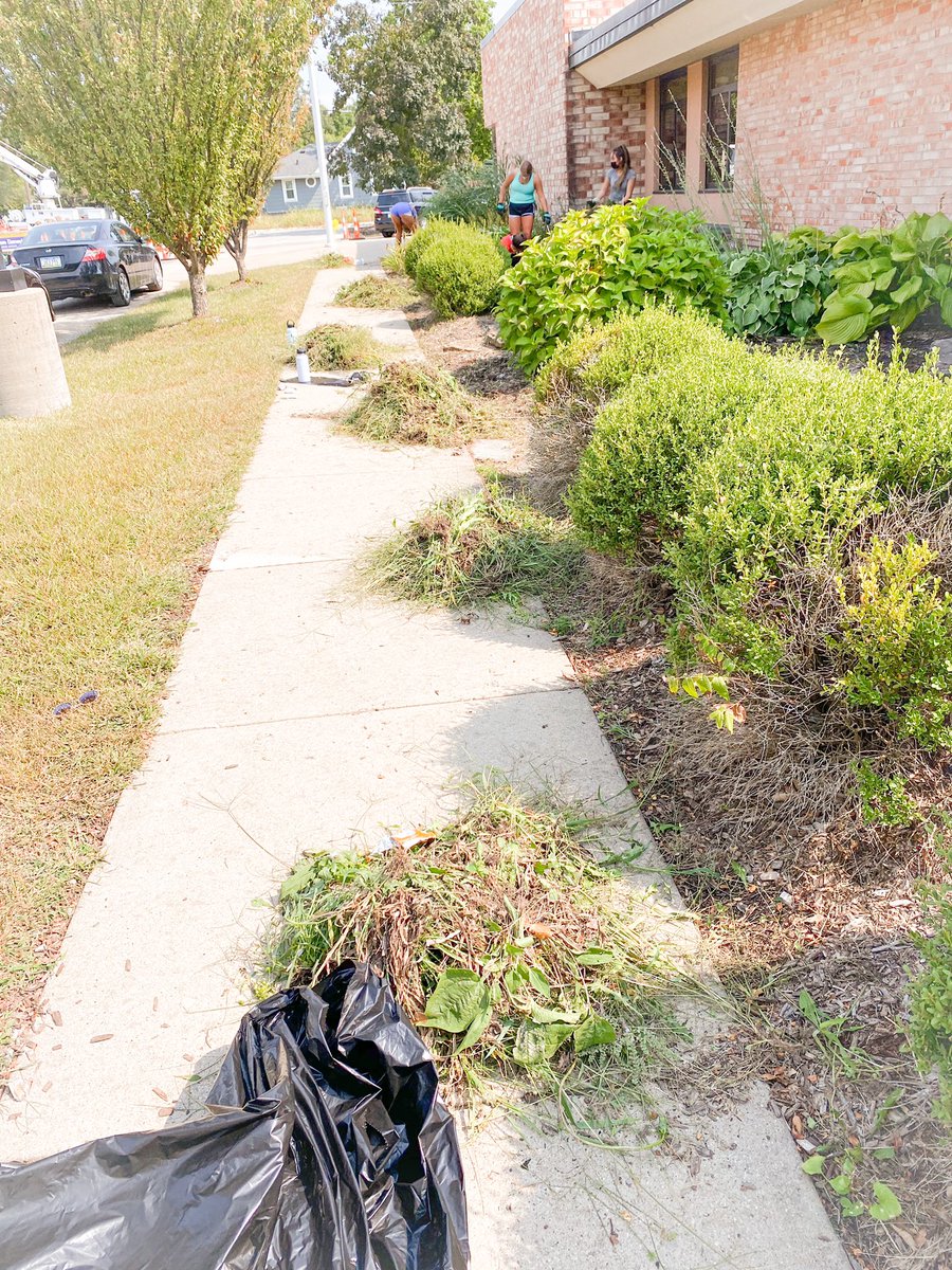 Thanks to all that participated in Service Day today!! It was a huge success and a wonderful way to serve our community. This Lawson crew killed the game!!! Great work today dragons💪🏼✨