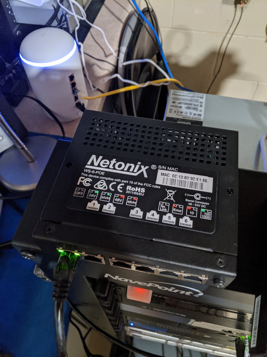 WillieHowe's tweet image. I love these little Netonix switches. I can&apos;t be the only one right?  #netonix #tossinpackets