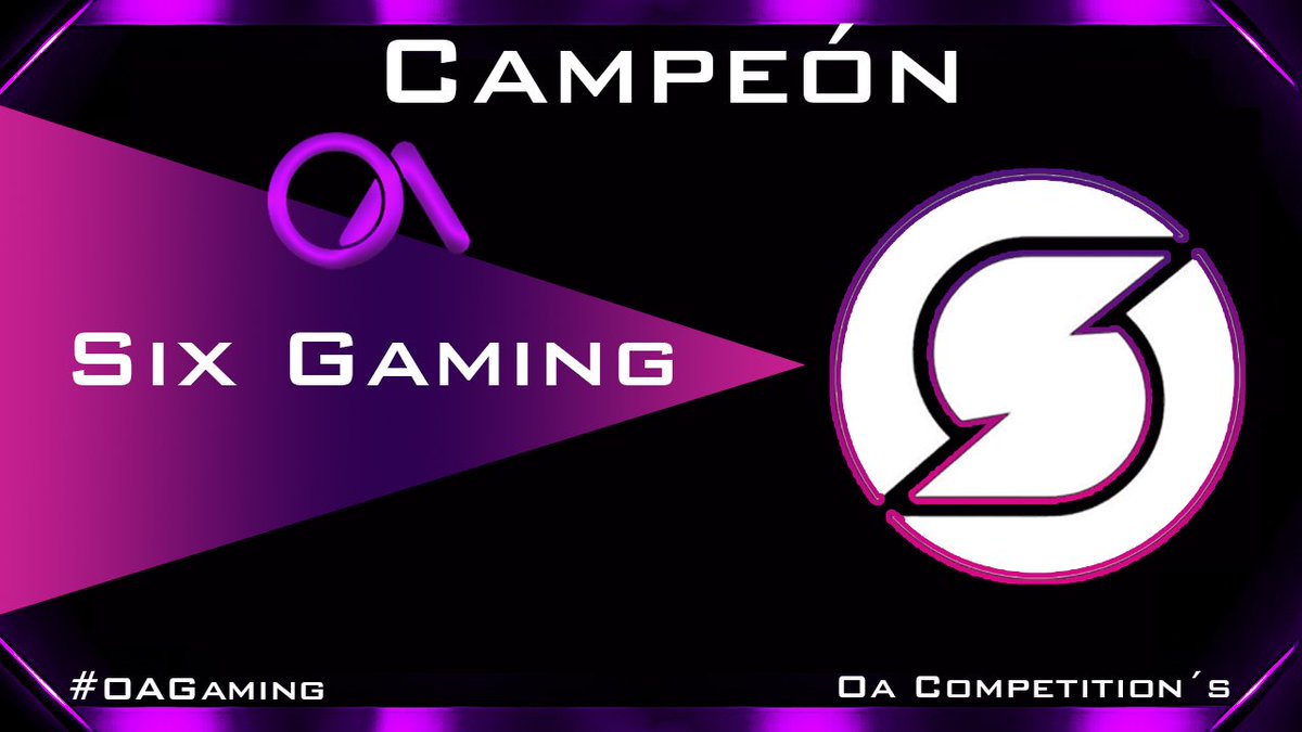 OACompetitions's tweet photo. ¡¡¡¡CAMPEÓN!!!!🏆

Después de una increible final con @octa9890 , tenemos a nuestro campeón
Desde la primer jornada mostraron piel de campeones, con una estadística de 11-1, superlíder y ganador de la gran final en contra de @OmegaESP 🔥

¡¡¡FELICIDADES @SixGamingCR!!! 💪 https://t.co/tnUf8ASwpG