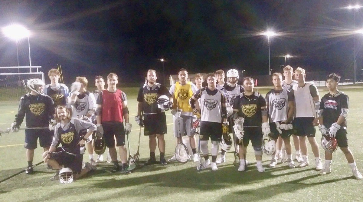 The 2020-21 club lax season began at Oakland University this week. The Grizzlies are looking for interested student-athletes who want to have fun and meet a few new friends and want to match culture with success. Check us out this fall as we practice Tuesday and Thursday 9 pm....
