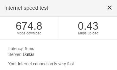 AbsorberYT's tweet photo. my internet speed is so fast omg https://t.co/B2iiKNYuuD