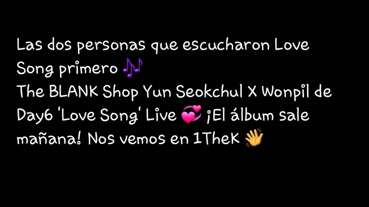 WonpilChile's tweet photo. [ OFICIAL | 20.09.16] #Wonpil en la actualización de 1theK.

Cr. 1theK
Trad. Esp. MyDayArgentina

#DAY6 #데이식스 #원필 #The_Book_of_Us_Gluon #The_Book_of_Us #Gluon  #Even_of_Day 🔮 https://t.co/mUCjylJvgg
