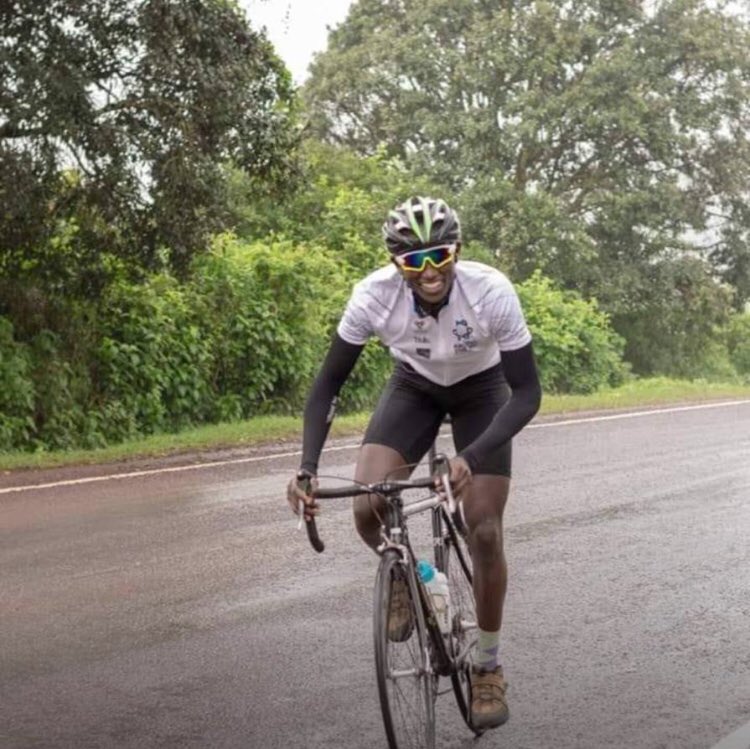 slimpheebz's tweet photo. Ride and rest with angel #ripcaleb #Belac Cyclists don’t deserve this!😭 lets look out for cyclists😭 all lives matter. @spinkingske @Ma3Route @KenyanTraffic https://t.co/nOI9yBcSEn