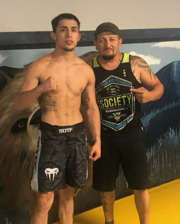 TopNotch MMA Fighter 
Zeke The Freak Alirez is 
CAGE READY. Went over game plan, touched on some details. Zeke is ready for WAR!!!!