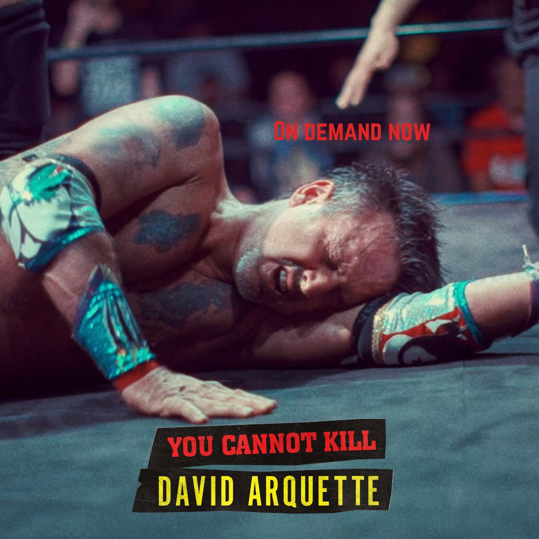 ripimpact's tweet photo. Just watched You Cannot Kill David Arquette!

Very fun story &amp; I really enjoyed it! No spoilers, but that Miss Elizabeth moment got me!

Thanks @Elevation_Pics for hooking me up!

First to name my finisher gets a free copy!

@DavidArquette
#youcannotkilldavidarquette #yckda https://t.co/unBzDiTm23