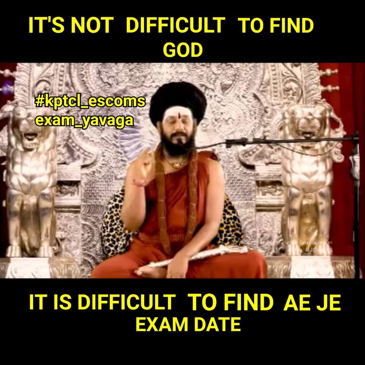 ANAND_KRKD's tweet photo. #NationalUnemploymentDay 
#kptcl_escoms_exam_yavaga
#kptclexam @BSYBJP @CMofKarnataka @siddaramaiah @DKShivakumar @RTelkur https://t.co/2MxQQ0S7jC