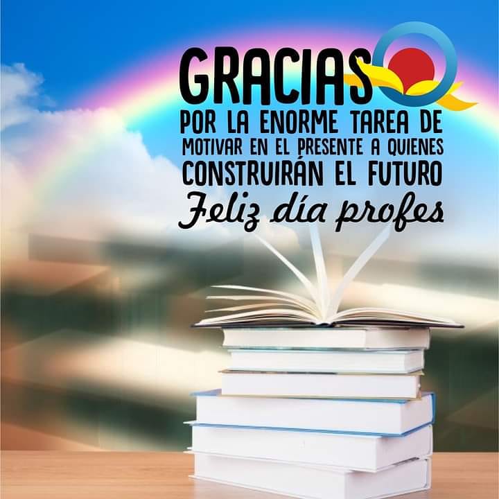 Hoy, 17 de septiembre es el Día del/a Profesor/a y desde el Ministerio de Educación de la Provincia queremos hacerles llegar nuestro más afectuoso saludo. ¡Gracias por tanto!