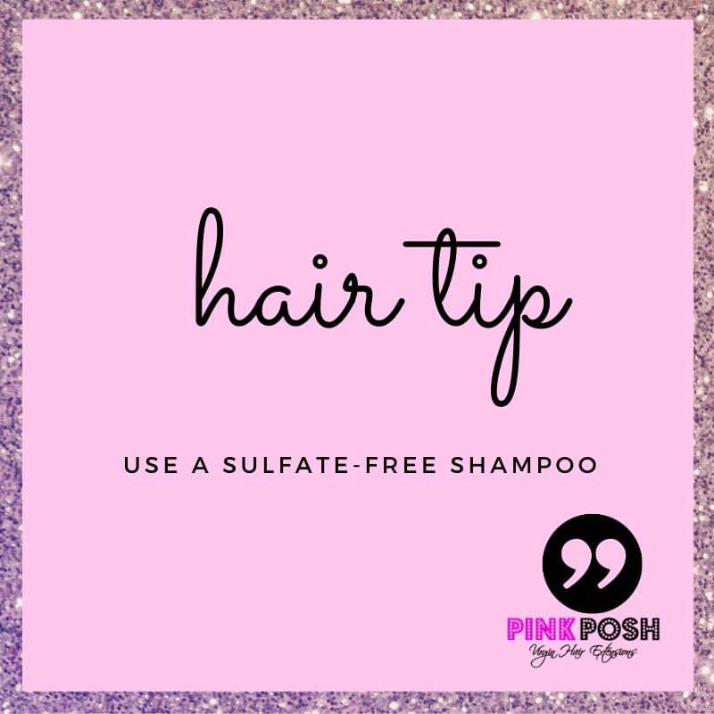 PinkPoshHair's tweet photo. Using a sulfate based shampoo can cause dryness and breakage for your natural hair. Try a sulfate-free shampoo (and conditioner) weekly to add more moisture to your hair, and to be more gentle on the scalp. #hairstylistlife #protectivestyles https://t.co/jHFXQYFkEn