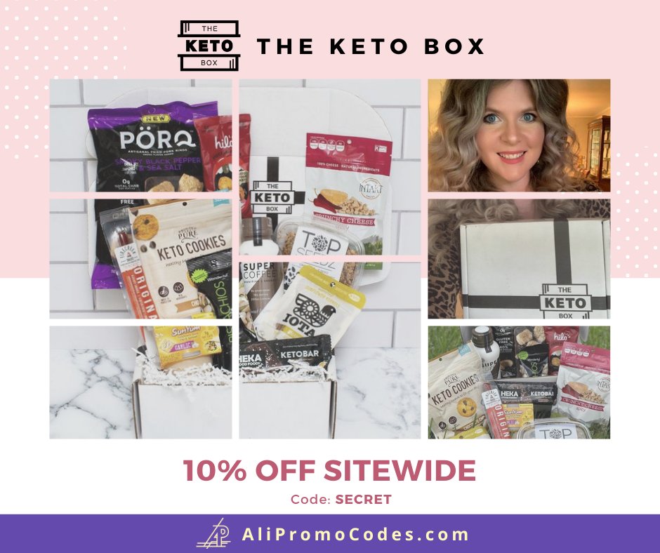 Alipromocodes's tweet image. Subscribe America&apos;s favorite Keto snack boxes from #TheKetoBox &amp;amp; get a flat 10% off + free shipping on your order with our exclusive The Keto Box coupons &amp;amp; codes. Subscribe now!
bit.ly/2ZEz9zm

#KetoBox #coupon #discount #Alipromocodes