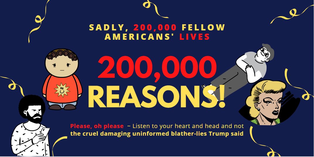 AbsolutelyKate's tweet photo. PEOPLE, Good People ~ You know Trump is hoodwinking you, and harming you, and hurting you. Stand up to that yuck. #VOTE Vote away #trumpDanger
#please oh #please yep #please Thanks. ~ #citizenKate https://t.co/LE1qdqnwmC