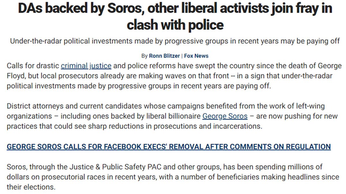 6. Throughout the riots, we've seen many of these Soros-backed District Attorneys & other officials clash w/other law enforcement officials. Let's take a look at some of them, now.