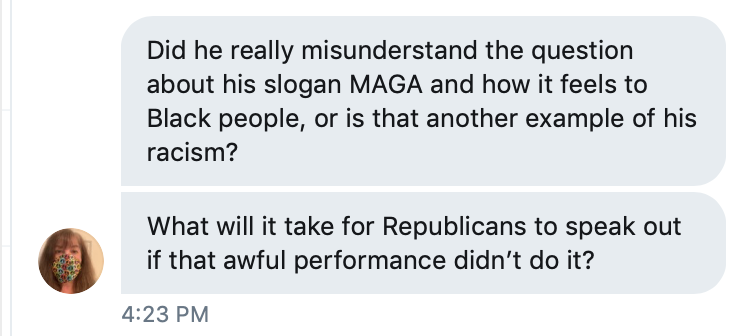 (Thread) The GOP wants a Leadership CultMindy asked me these questions about Trump’s Town Hall yesterdayHer questions assume that the GOP wants the same form of government we want.Her questions assume that the truth matters to the GOP.They don't, and it doesn't.