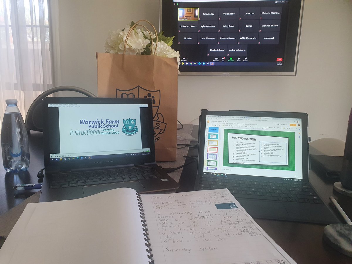 Celebrating our learning as we prepare to improve our school for our students #iroundsnsw #lifelonglearners <a href="/WarwickFarmPS/">Warwick Farm PS</a> <a href="/COSLead/">Community of Schools</a>