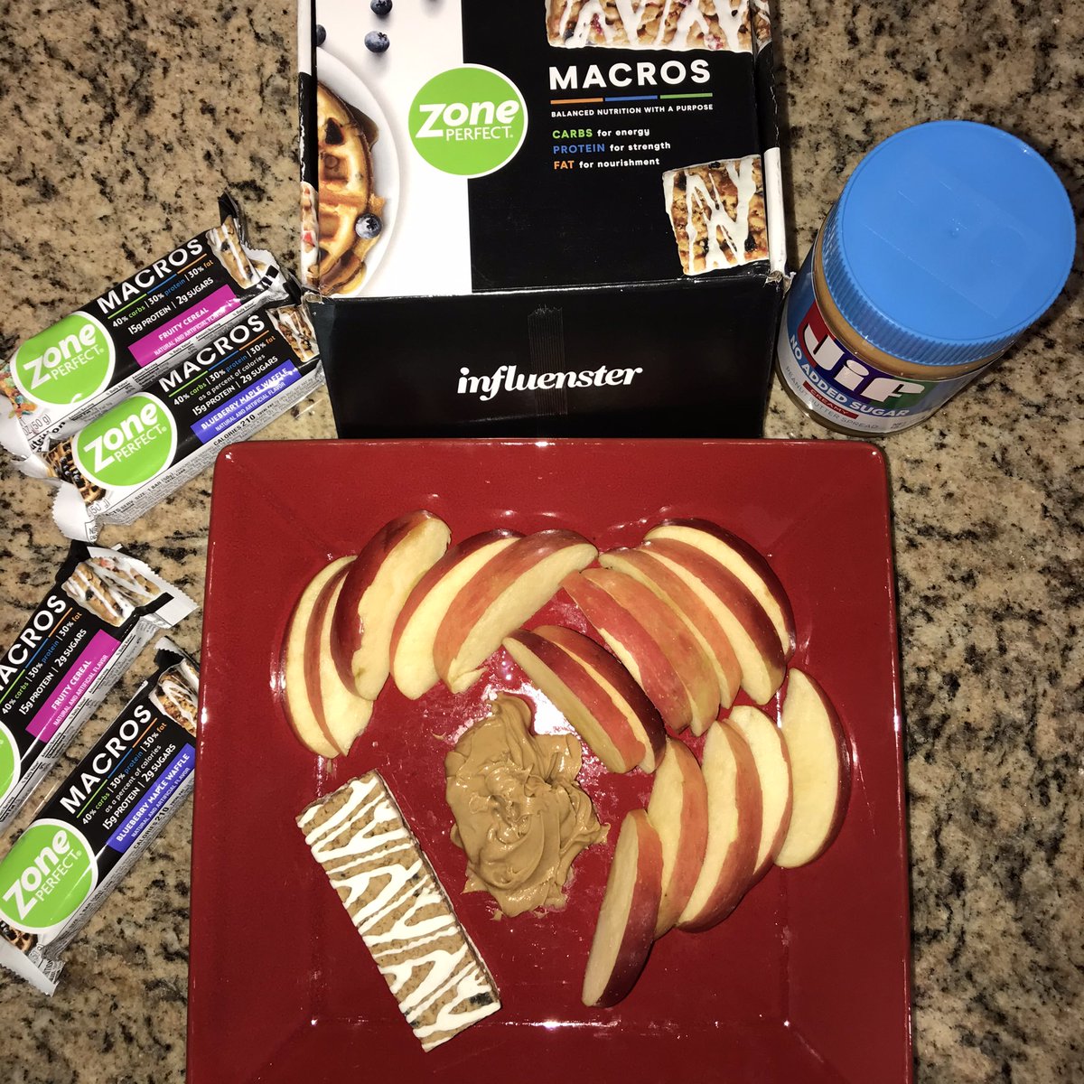 tottaway22's tweet photo. Tasty Snack from @Influenster @ZonePerfect and @Jif #MadeForBetter #contest #complimentary https://t.co/wHwHUhXbmH