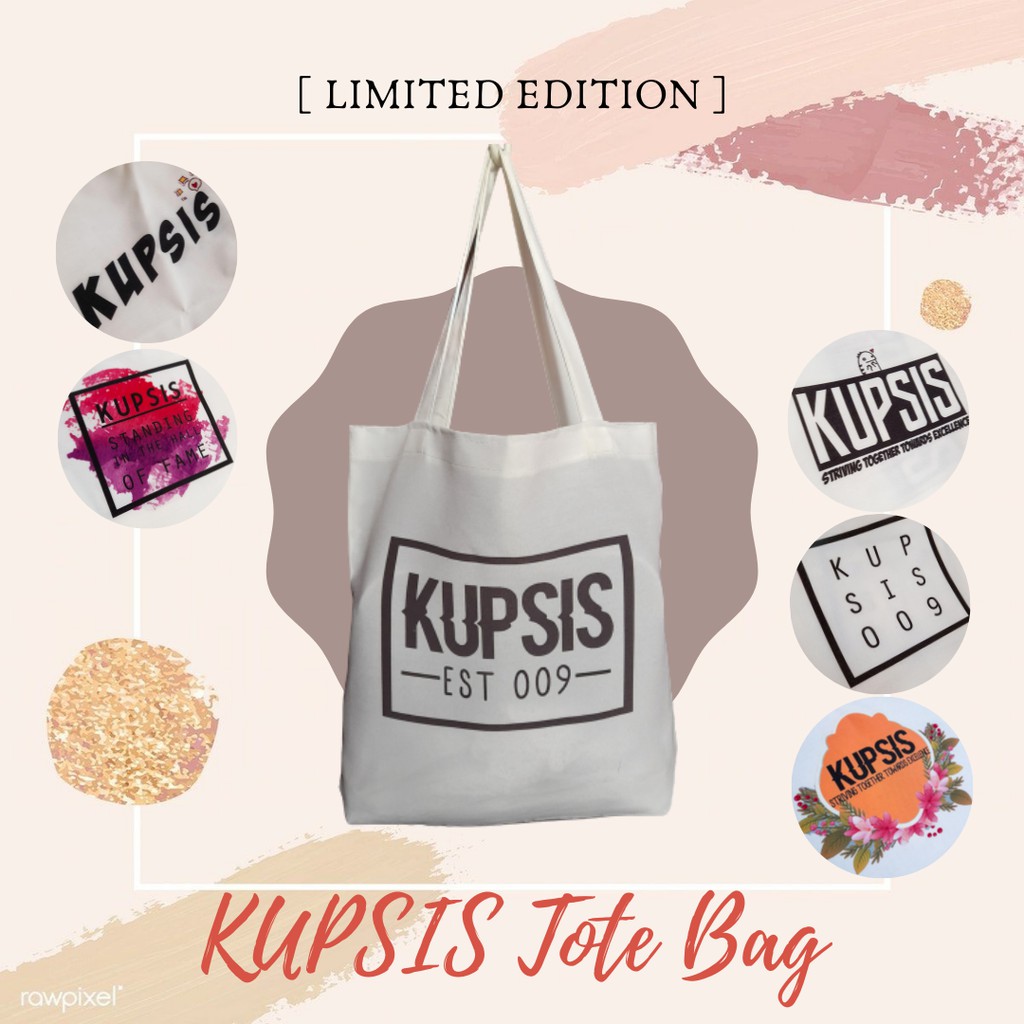 qyqiyyy's tweet photo. I'm selling KUPSIS Tote Bag [LIMITED EDITION &amp; ... for RM0.00. Get it on Shopee now! https://t.co/thlQnZvBqD #ShopeeMY https://t.co/ocr2KHlGpH