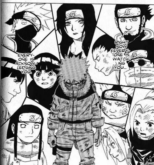 Finally! Naruto has a family. When he comes home, he will be welcomed by his family. Naruto and Hinata, who had been underestimated by people, finally got up and supported each other until they were matched :')