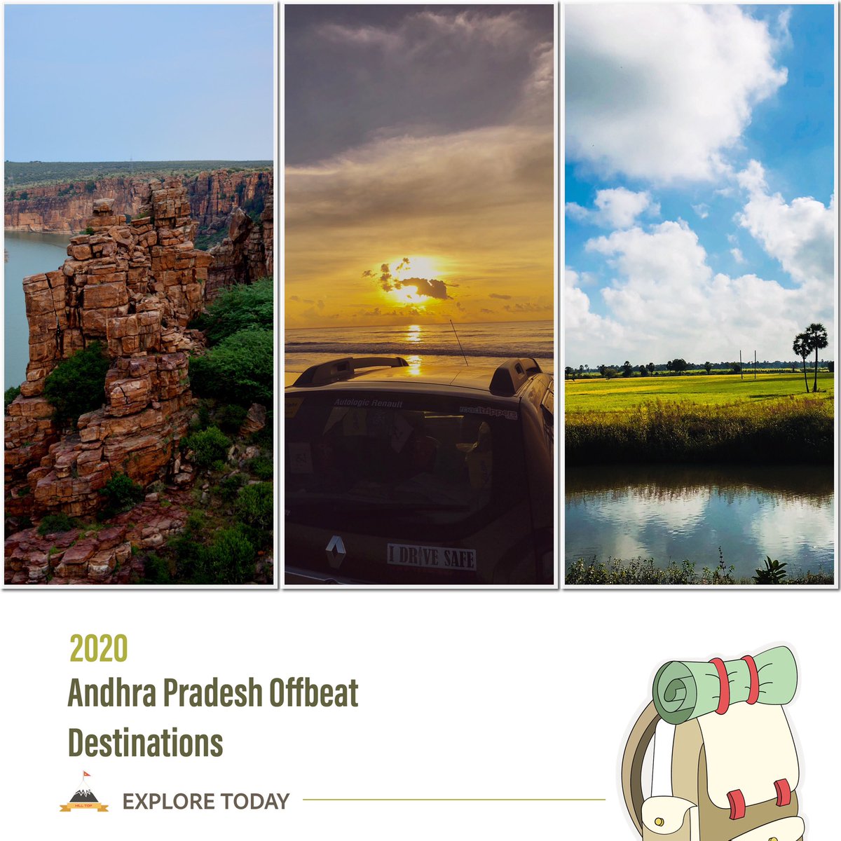 ExplorebyRoad's tweet image. My first #BlogRoll on @blogchatter 

Offbeat Destinations in #AndhraPradesh theblogchatter.com/blogrolls/offb… #VisitAndhra #Travel #RoadtripinIndia