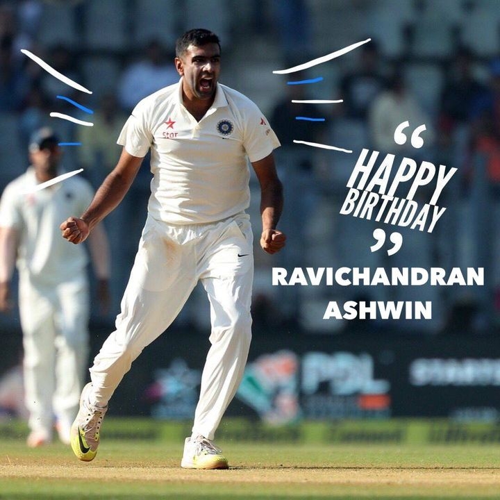 Happy Birthday, Ravichandran Ashwin 