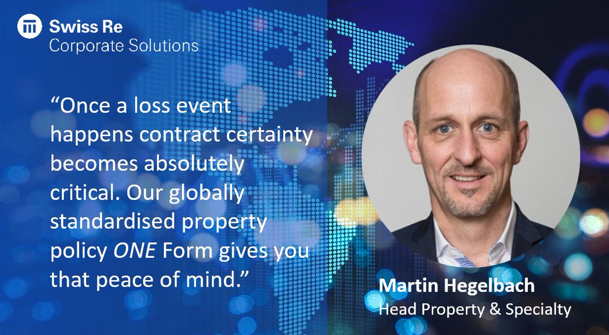 Are you managing international insurance programmes and need the closest possible alignment between local and master policies? Read from Martin Hegelbach how our property policy framework ONE Form helps you. ow.ly/ZTg950BtmWl #internationalprogrammes #commercialinsurance