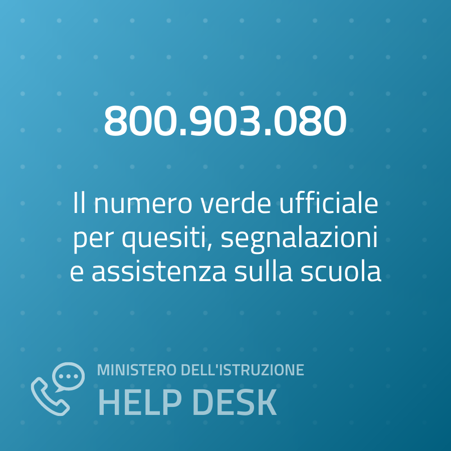 MIsocialTW's tweet photo. Per dubbi, informazioni, quesiti e assistenza sul mondo della scuola, potete chiamare il nostro numero verde di supporto. 

☎️ 800.903.080

Attivo dal lunedì al sabato, dalle 9 alle 13 e dalle 14 alle 18. 
#RientriamoAScuola https://t.co/BHT481EUD3