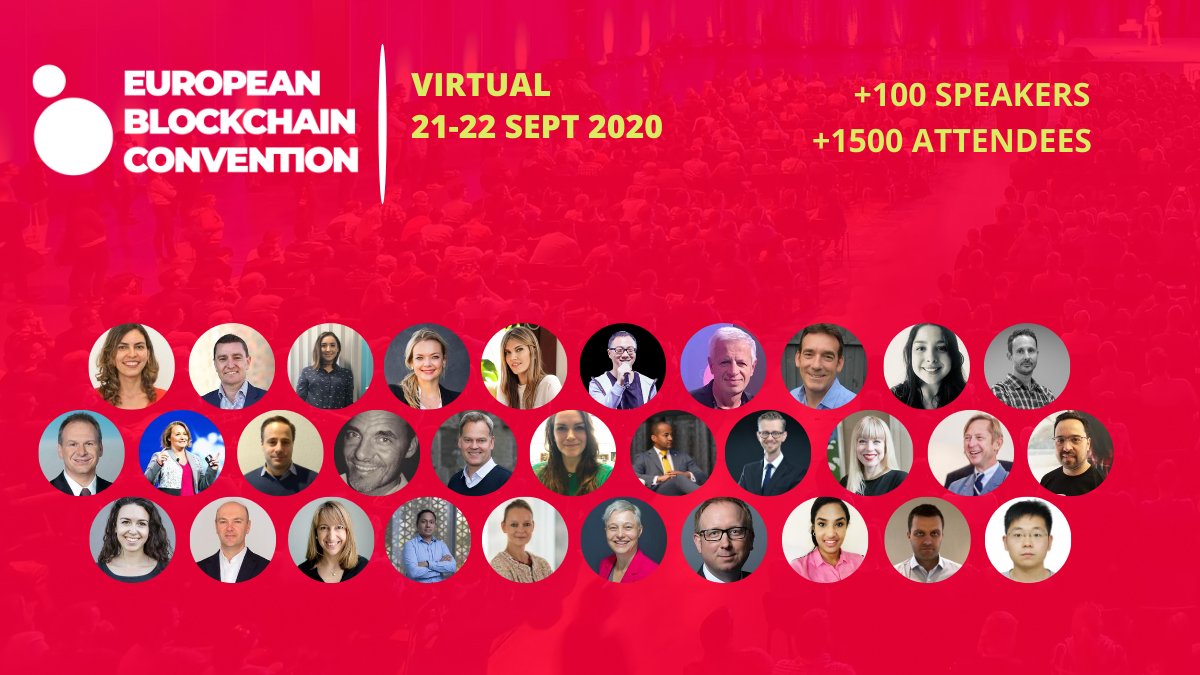 L'European Blockchain Convention aura lieu le 21 & 22 septembre. Nous chercherons à savoir comment la technologie #Blockchain peut être utilisée pour résoudre certains des défis les plus urgents de notre société, de nos marchés et de nos industries. #EBCvirtual. @EBlockchainCon