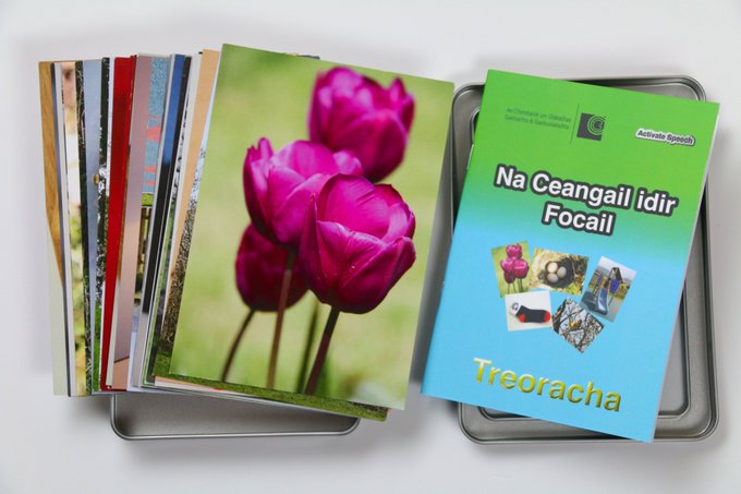 Tá éagsúlacht leathan áiseanna urlabhra &amp; teanga atá tarraingteach, úsáideach ar fáil ó <a href="/ActivateSpeech/">Activate Speech</a>
Suíomh &amp; sonraí teagmhála nua acu. 

activatespeech.com

<a href="/CoggOid/">COGG Oideachas</a> <a href="/Gaeloid/">Gaeloideachas</a> #oidgael @AFPatrunachta <a href="/tuismitheoiri/">Tuismitheoirí na Gaeltachta</a> <a href="/VoiceforTeacher/">Voice for Teachers</a> <a href="/GlornanGael/">Glór na nGael</a>
<a href="/ncseirl/">NCSE</a> <a href="/AutismIrl/">Autism Ireland</a> <a href="/CnaG/">Conradh na Gaeilge ⭕️</a>