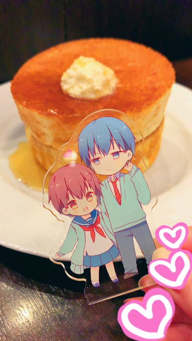純かなアクスタをお出かけさせて来た
〜🥞💕前回のデカアクスタとあわせて ♯きょうゆう出版オンデマンド 様で印刷をお願いしたのですが色合いめちゃ綺麗〜☺️🙏✨へへへ 