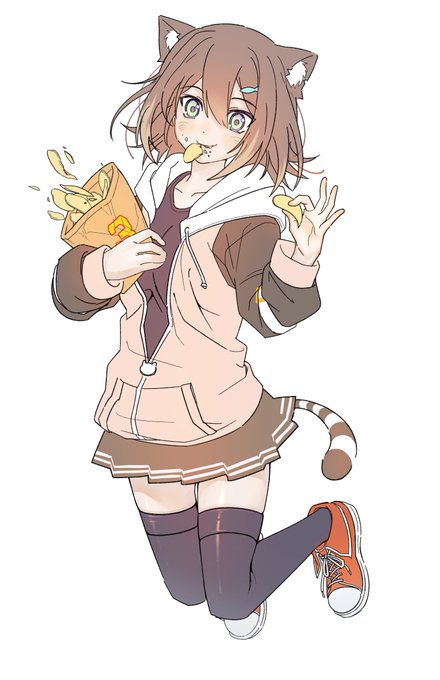 「ポテトチップス スカート」のTwitter画像/イラスト(新着)