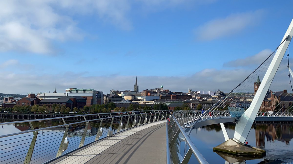 Great for our retail team to be working in Derry / Londonderry on one of several new 202/21 projects for the business. Glorious day.