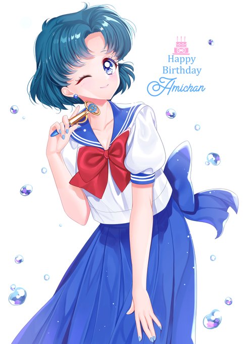 セーラーマーキュリー生誕祭のtwitterイラスト検索結果
