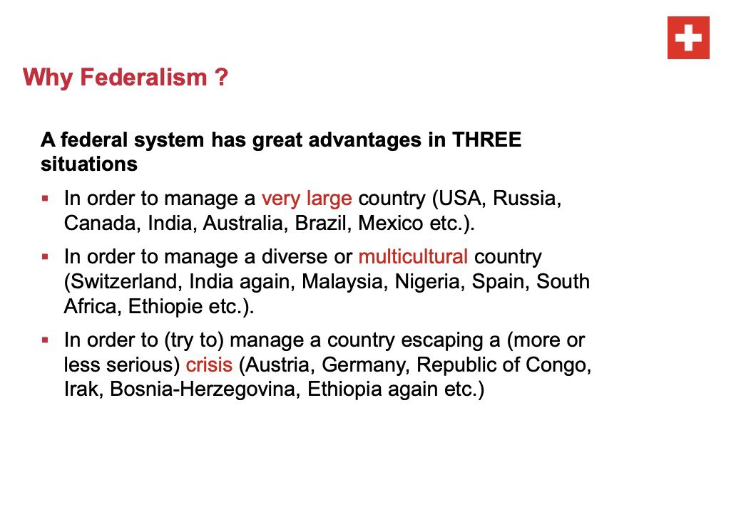 ZimRightsLIVE's tweet photo. Many fear federalism thinking it can result in seperating the state, But this is not so as shown by the Swiss
#DevolutionSeries. https://t.co/7qoUtpYIwx